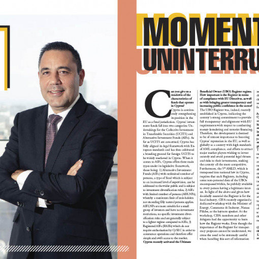 A. Yiasemides: ESG has become a critical factor in the decision-making process for investors