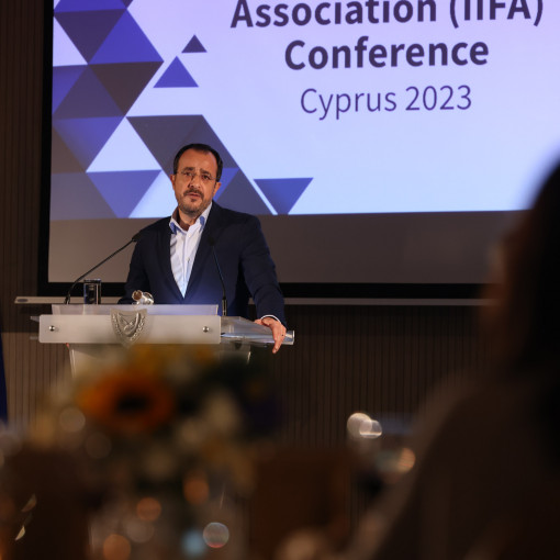 The address of the President of the Republic of Cyprus at the International Investment Funds Association Gala Dinner